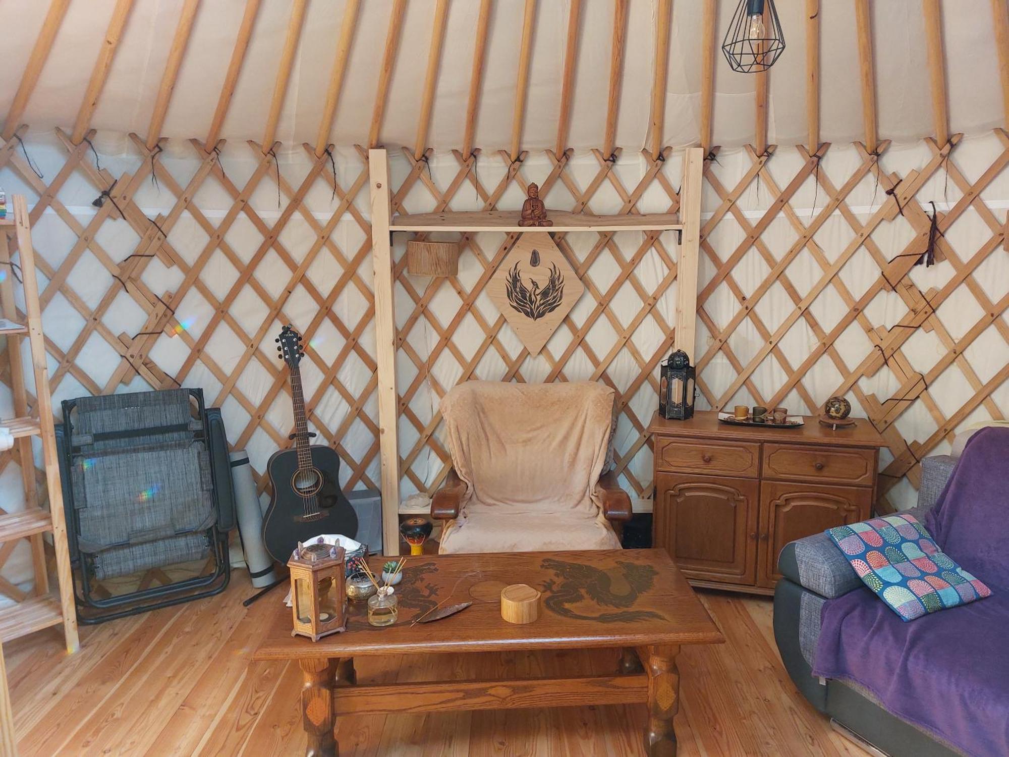 Luxury tent Jurta V Hajich